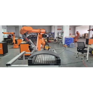 ZK-PRG05-001新能源热交换石墨件机器人打磨工作站